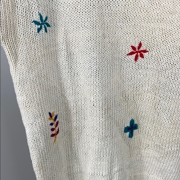 VINTAGE Hand Knitted Jennifer Reed Sweater size L - Picture 10 of 11